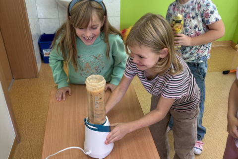 Smoothie deň v ŠKD 2. B a 4. A